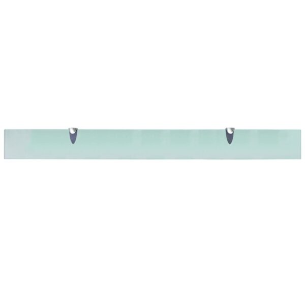 vidaXL Floating Shelf Glass 100x10 cm 8 mm - Image 3
