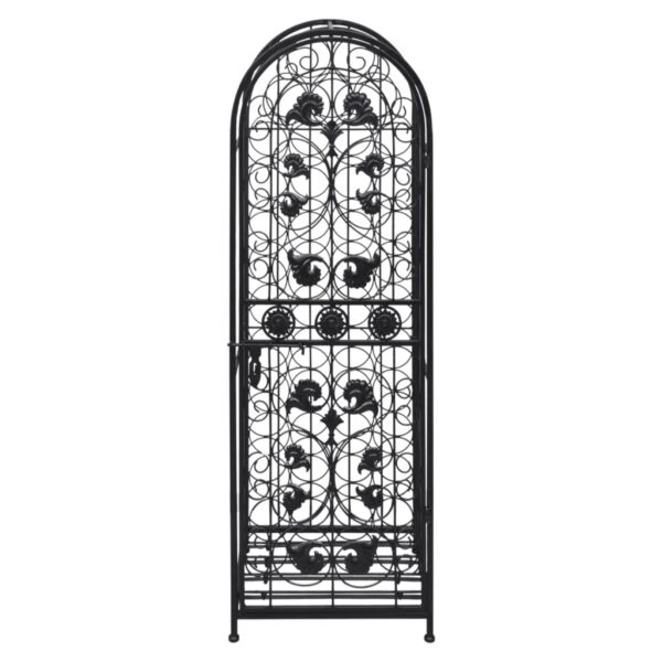 vidaXL Wine Rack for 45 Bottles Metal - Image 5