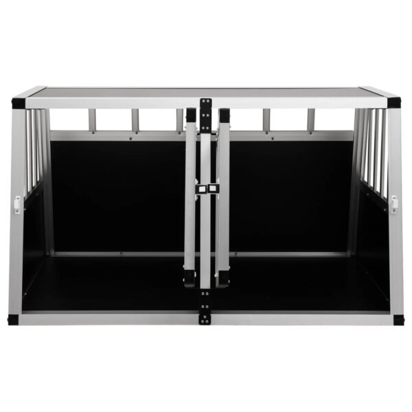 vidaXL Dog Cage with Double Door 89x69x50 cm - Image 7