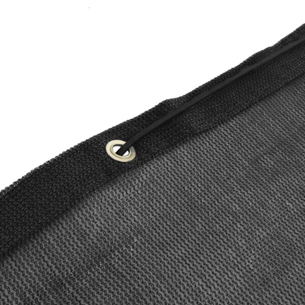 vidaXL Container Net HDPE 3.5x7 m Black - Image 4