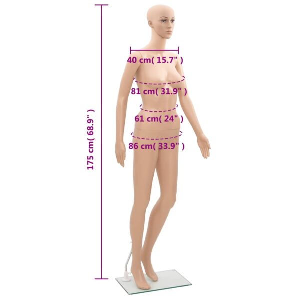 vidaXL Mannequin Women A - Image 11