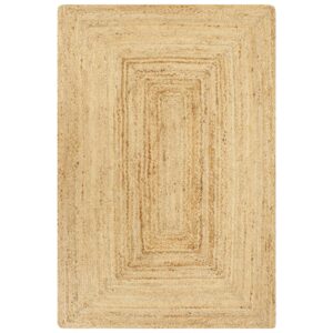 vidaXL Handmade Rug Jute Natural 80x160 cm