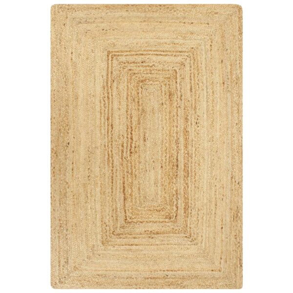 vidaXL Handmade Rug Jute Natural 80x160 cm - Image 1