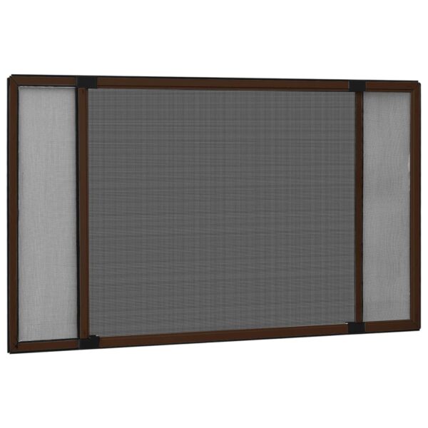 vidaXL Extendable Insect Screen for Windows Brown (100-193)x75 cm - Image 1