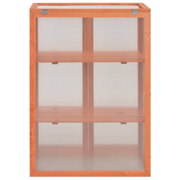 vidaXL Greenhouse Wood 75x47x109 cm - Image 6