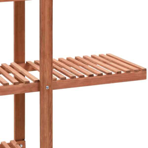 vidaXL Plant Stand Cedar Wood 86x36x139 cm - Image 4