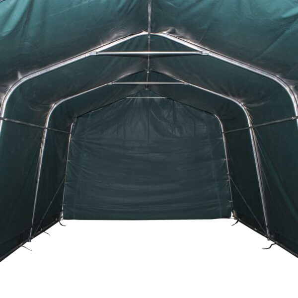 vidaXL Removable Livestock Tent PVC 550 g/m² 3.3x4.8 m Dark Green - Image 4