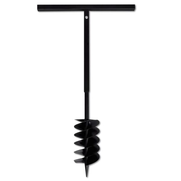 Ground Drill with Handle 150 mm with Extension Tube 13 m Steel - Image 5
