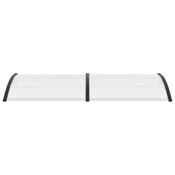 vidaXL Door Canopy 240 x 100 cm PC - Image 4