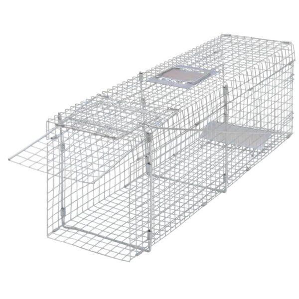 Galvanised Live Trap 100 cm - Image 1