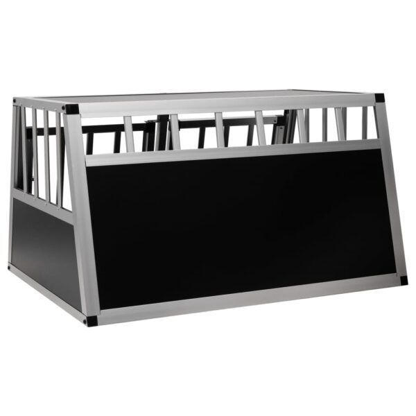 vidaXL Dog Cage with Double Door 89x69x50 cm - Image 5