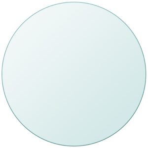 vidaXL Table Top Tempered Glass Round 300 mm