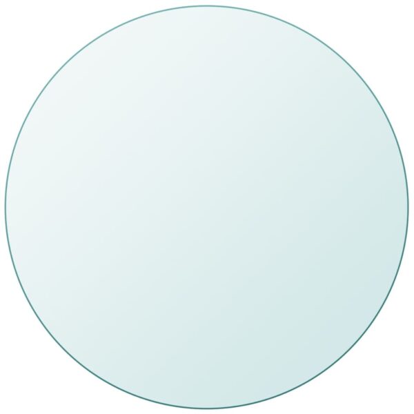 vidaXL Table Top Tempered Glass Round 300 mm - Image 1