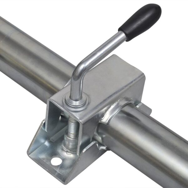 vidaXL 2 Support Tubes with 2 Split Clamps for 48 mm Jockey Wheel - Image 5