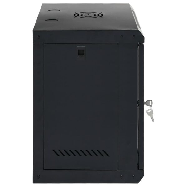 vidaXL 12U Wall Mounted Network Cabinet 19" IP20 53x40x60 cm - Image 4