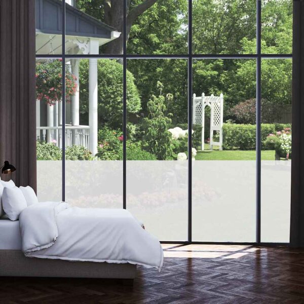 vidaXL Window Film Frosted Grey 0,9x5 m PVC - Image 6
