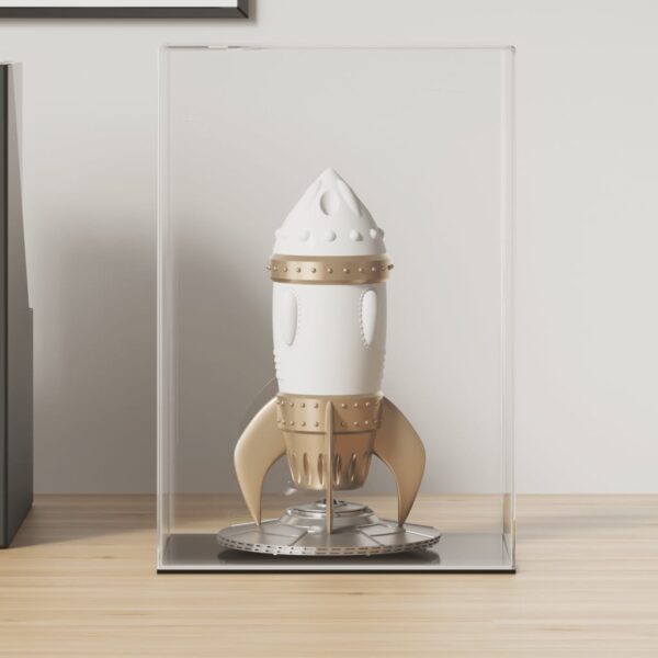 vidaXL Display Box Transparent 17x12x25 cm Acrylic - Image 1