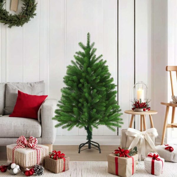 vidaXL Artificial Christmas Tree Lifelike Needles 120 cm Green - Image 3