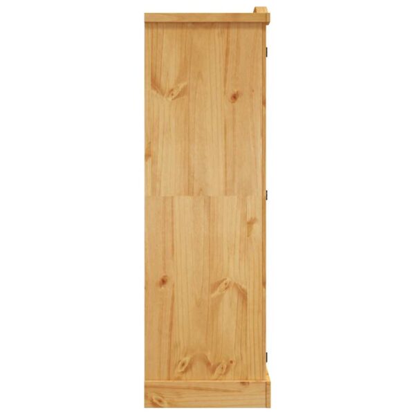 vidaXL Wardrobe Mexican Pine Corona Range 3 Doors - Image 7