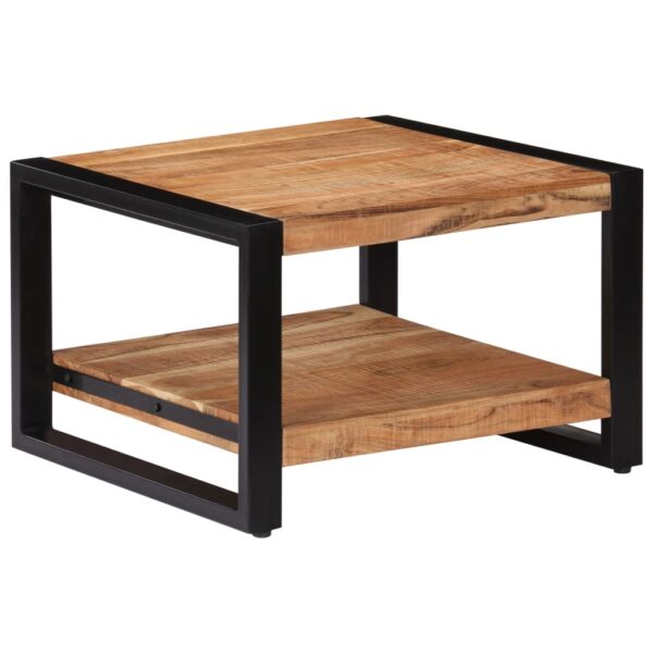 vidaXL Coffee Table 60x60x40 cm Solid Acacia Wood - Image 11