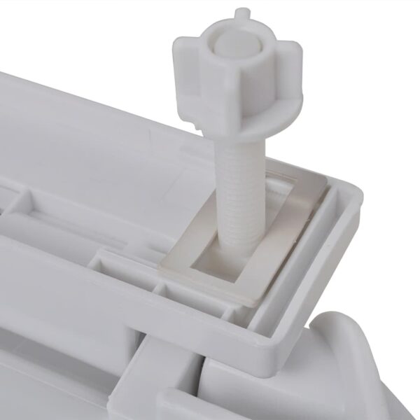 vidaXL Soft-close Toilet Seat White Oval - Image 6