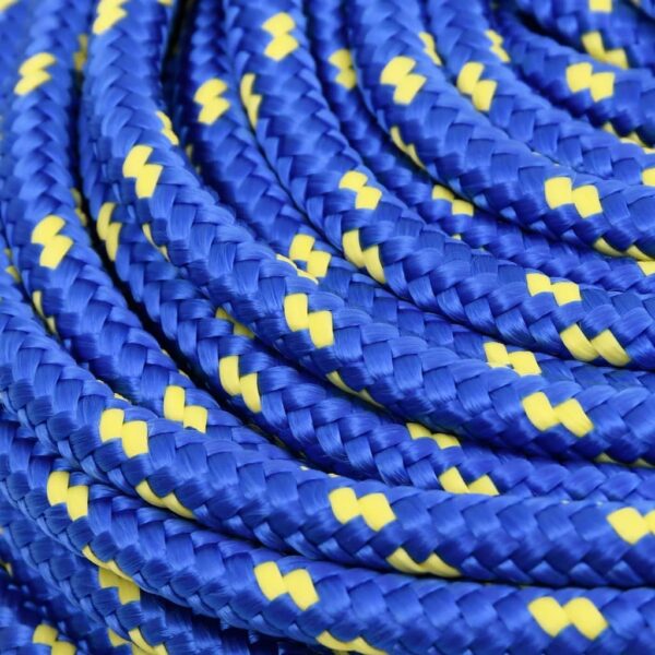 vidaXL Boat Rope Blue 8 mm 25 m Polypropylene - Image 4
