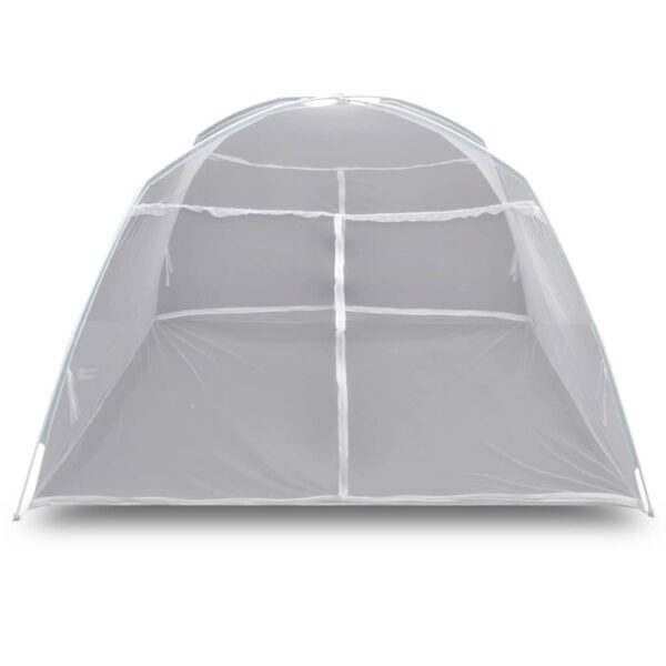 vidaXL Camping Tent 200x150x145 cm Fiberglass White - Image 2
