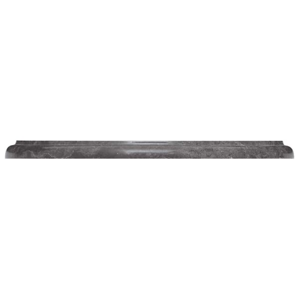 vidaXL Table Top Black Ø40x2.5 cm Marble - Image 3