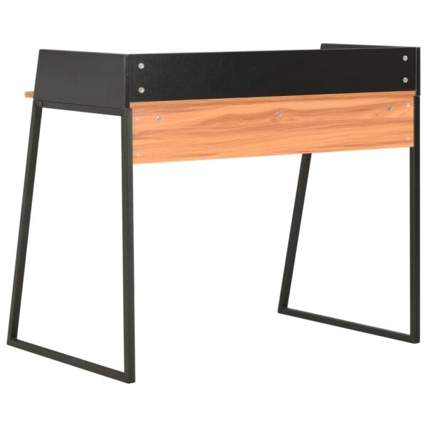 vidaXL Desk Black and Brown 90x60x88 cm - Image 5
