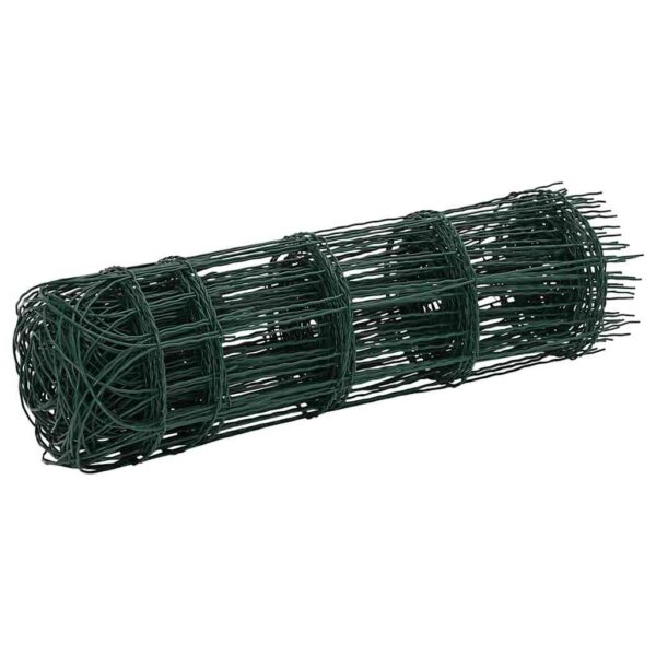 vidaXL Garden Border Fence Powder-coated Iron 25x0.65 m - Image 3