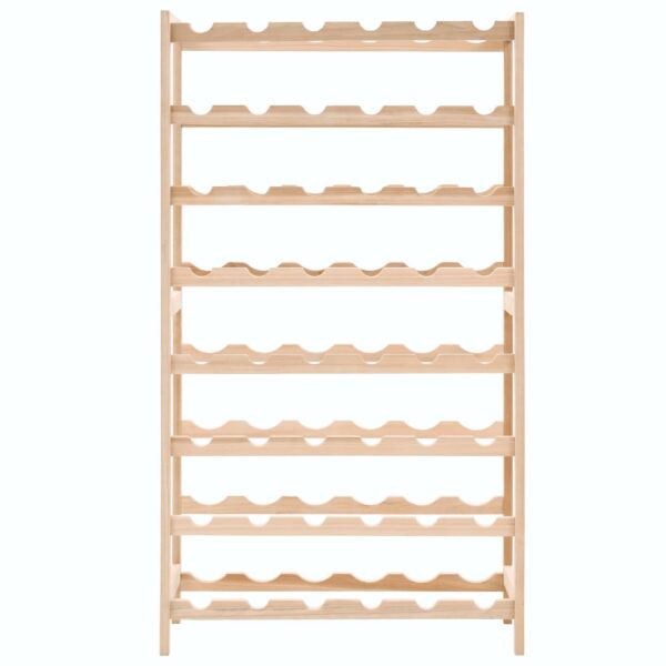 vidaXL Wine Rack Cedar Wood 57.5x28x102 cm - Image 4