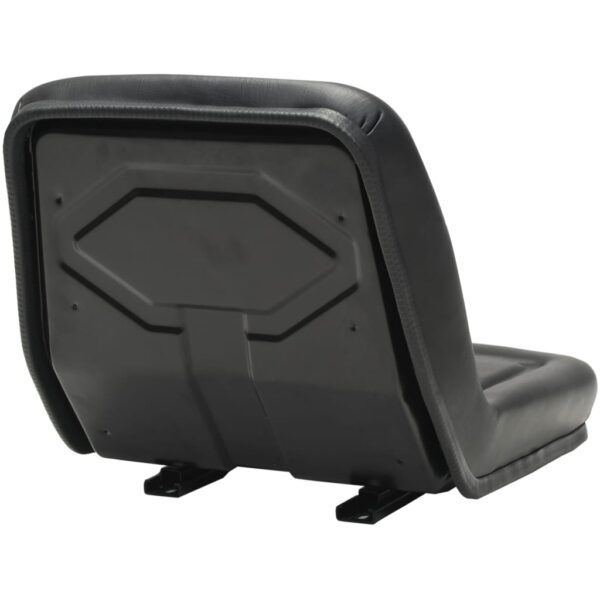 vidaXL Universal Tractor Seat Black - Image 4