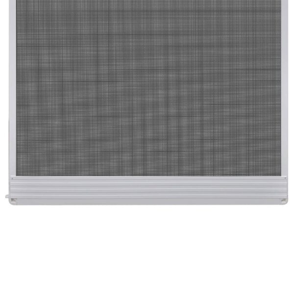 White Hinged Insect Screen for Doors 100 x 215 cm - Image 3
