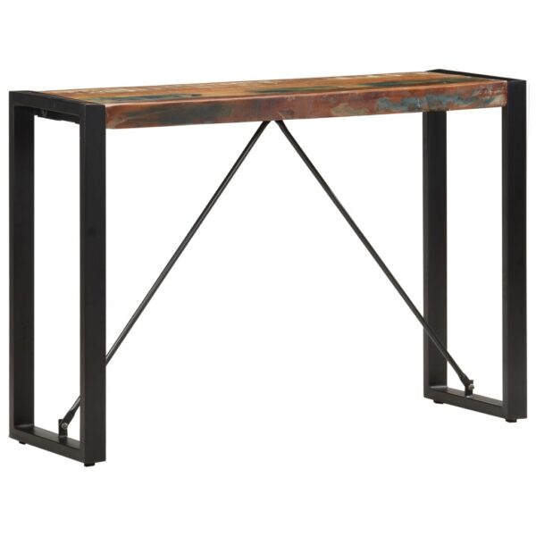 vidaXL Console Table 110x35x76 cm Solid Reclaimed Wood - Image 8