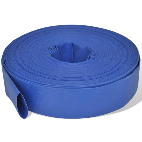 vidaXL Flat Hose 50 m 2" PVC Water Delivery - Image 1