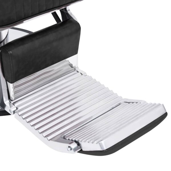 vidaXL Barber Chair Black 68x69x116 cm Faux Leather - Image 5