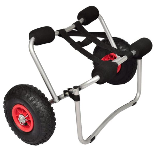 vidaXL Kayak Trolleys 2 pcs Aluminium - Image 2