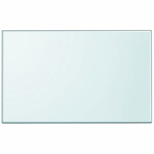 vidaXL Table Top Tempered Glass Rectangular 1000x620 mm