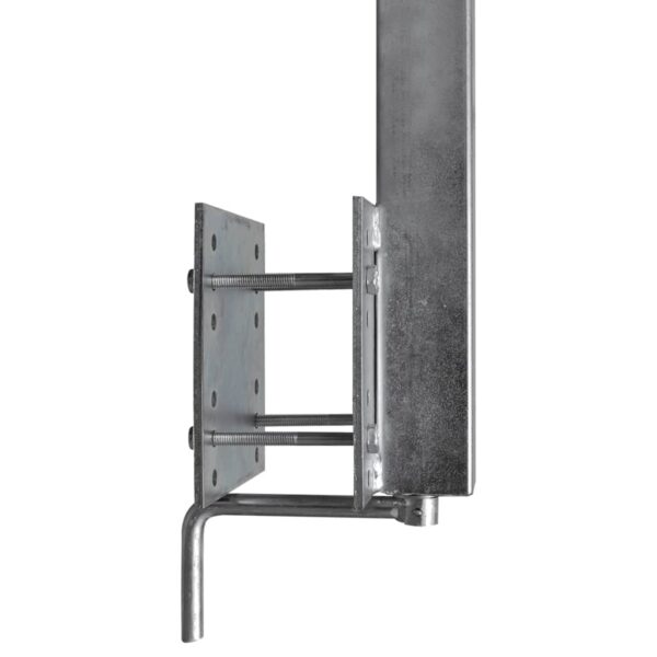 vidaXL Boat Trailer Double Roller Bow Support Set of 2 59 - 84 cm - Image 2