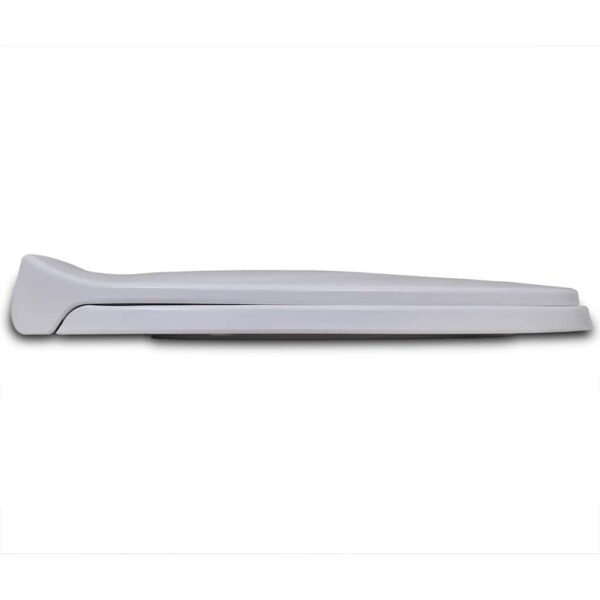 vidaXL Soft-close Toilet Seat White Oval - Image 3