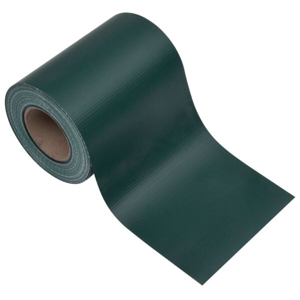 vidaXL Garden Privacy Screen PVC 35x0.19 m Matte Green - Image 5