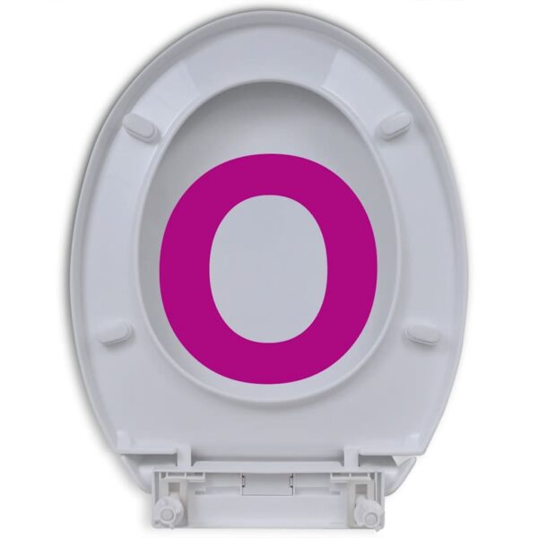 vidaXL Soft-close Toilet Seat White Oval - Image 7