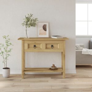 vidaXL Console Table Mexican Pine Corona Range 93x34.5x73 cm