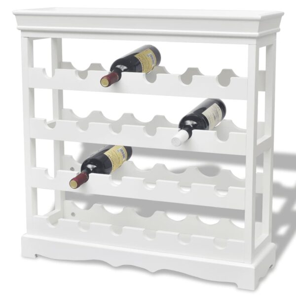 vidaXL Wine Cabinet "Abreu" White - Image 7