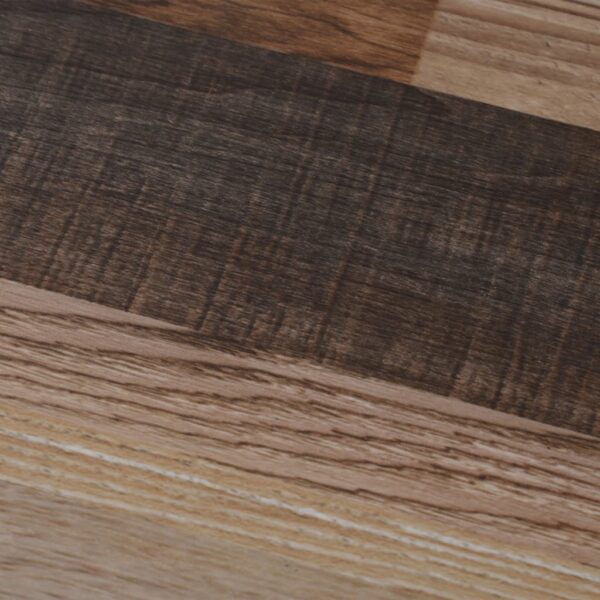 vidaXL PVC Flooring Planks 5.02 m² 2 mm Self-adhesive Multicolour - Image 7