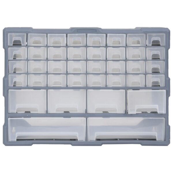 vidaXL Multi-drawer Organiser with 38 Drawers 52x16x37.5 cm - Image 3
