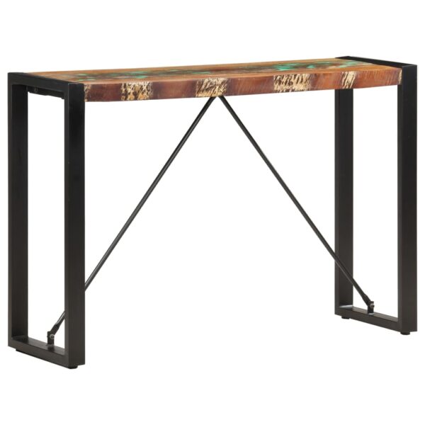 vidaXL Console Table 110x35x76 cm Solid Reclaimed Wood - Image 1