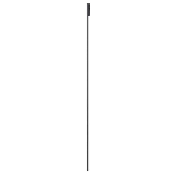 vidaXL Sliding Door Black 76x205 cm ESG Glass and Aluminium - Image 4