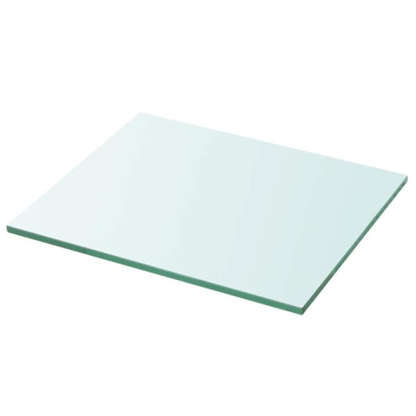 vidaXL Shelf Panel Glass Clear 30x25 cm - Image 1