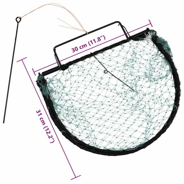 vidaXL Bird Trap Green 30 cm Steel - Image 9